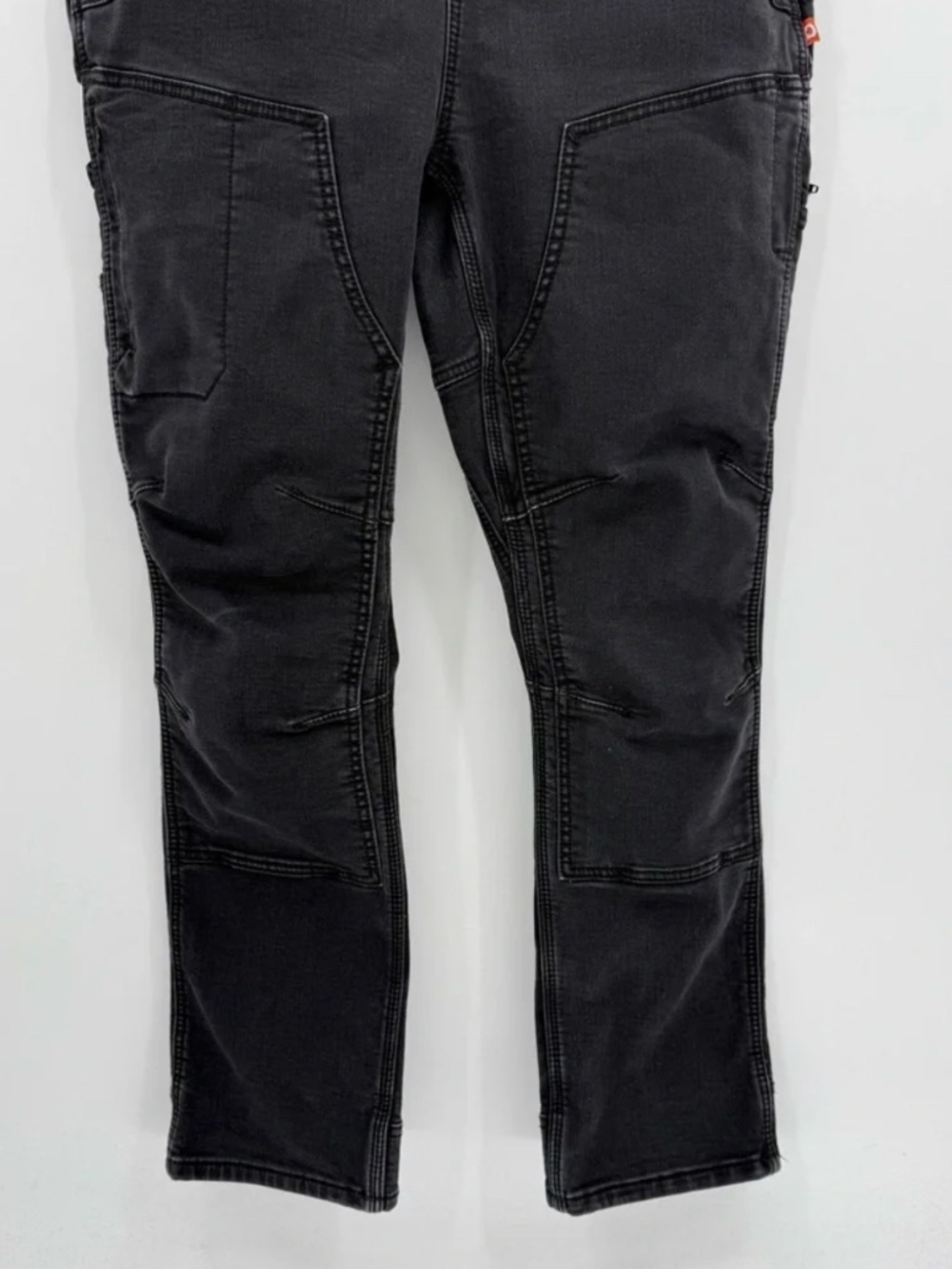 Dovetail Workwear Freshley Hotswap Thermal Denim Overalls - Black - 14x30 - Picture 8 of 9